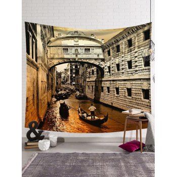 

Landscape Print Tapestry Hanging Wall Trendy Home Decor, Multicolor