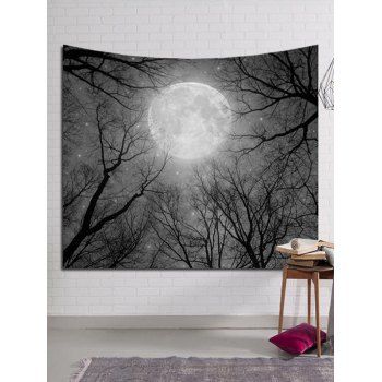 

Landscape Print Tapestry Hanging Wall Trendy Home Decor, Black