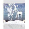 Tapisserie Murale Pendante Décoration Licorne Imprimé - multicolor 150 CM X 130 CM