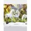 Tapisserie Murale Pendante Décoration Licorne Paysage Imprimé - multicolor 150 CM X 130 CM