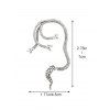 Gothic Ear Cuff Snake Trendy Ear Cuff - SILVER 