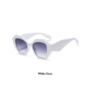 

Irregular Thick Frame Streetwear Outdoor Sunglasses, White