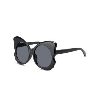 

Butterfly Shaped Round Lens Streetwear Outdoor Sunglasses, Black