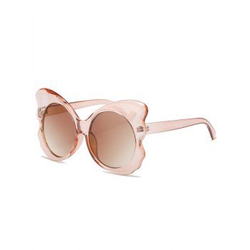 

Butterfly Shaped Round Lens Streetwear Outdoor Sunglasses, Multicolor b