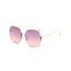 Lunettes de Soleil Irrégulières sans Monture Fashion pour Extérieur - Rose clair 