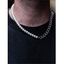 Collier Tendance Torsadé en Fausse Perle - Blanc 1PC