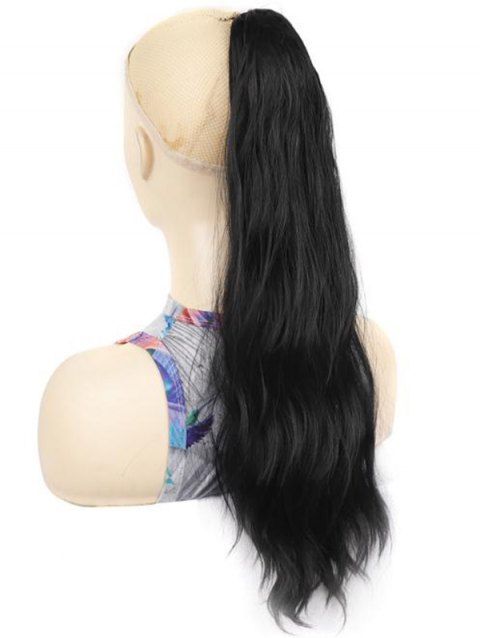 Long Wavy Synthetic Ponytail With Hair Claw