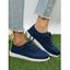 Breathable Lace Up Slip On Casual Sport Shoes - Rose EU 43