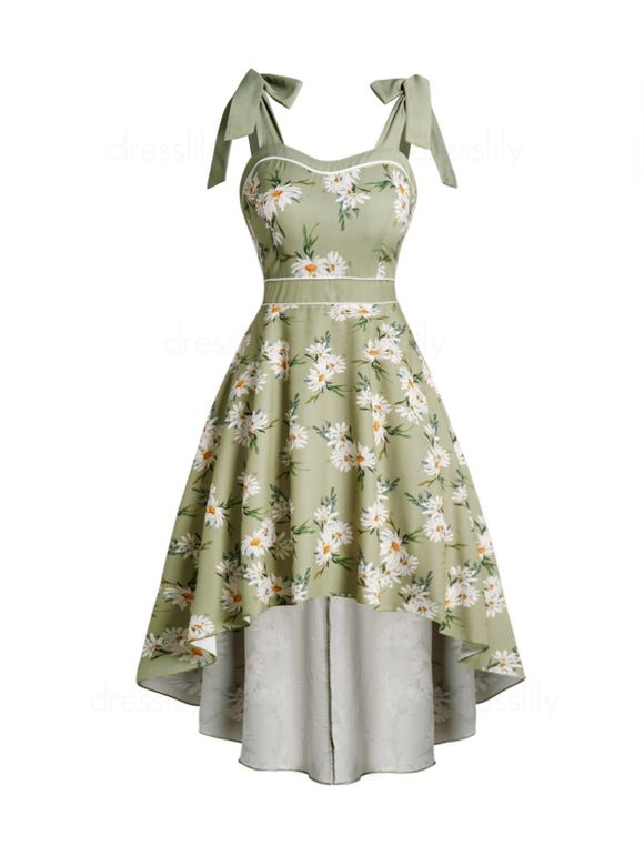 Daisy Dress  Daisy print dress, Casual dress outfits, Style