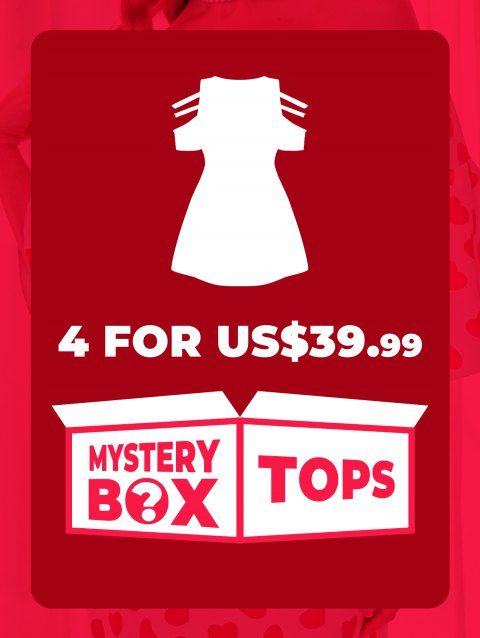 DRESSLILY MYSTERY BOX Of 4Pcs TOPS