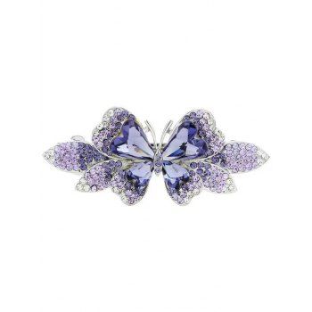 

Fairycore Butterfly Rhinestones Elegant Hair Clip, Purple