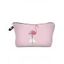 Sac à Main Cosmétique Universel Accrochant de Poche d'Impression d'Ensemble pour Voyage - Rose clair 