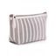 Sac de Rangement Cosmétique Portable de Voyage à Imprimé Rayé - multicolor A 