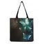 Butterfly Print Large Capacity Canvas Tote Bag - multicolor A 