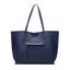 Sac Fourre-tout à Une Epaule avec Grande Capacité en PU - Bleu 