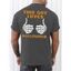 T-shirt Décontracté à Imprimé Squelette et Slogan THIS GUY LOVES HALLOWEEN - Gris M