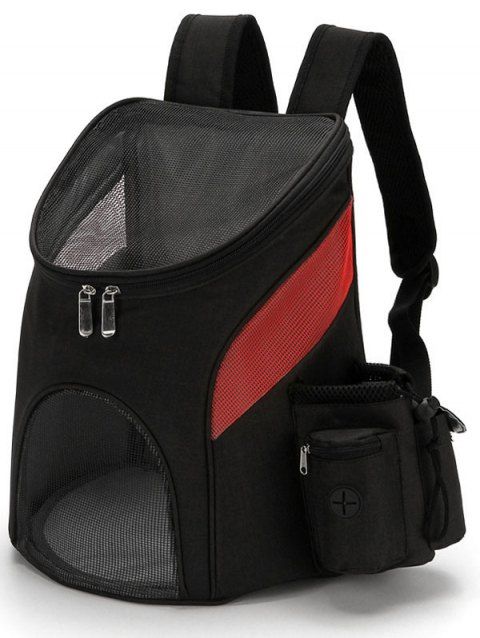 Sac à Dos de Sécurité pour Chien Domestique de Couleur Unie Pliable et Chats
