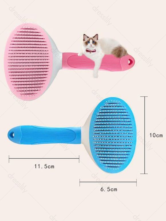 2 Pièces Peignes pour Chiens Domestiques et Chats - multicolor A 