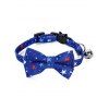 Collier Réglable à Imprimé Etoile et Chien pour Chat Chein - multicolor B 