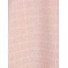 Robe Haute Basse Epaule Dénudée à Volants avec Nœud Papillon à Taille Empire - Rose clair XL