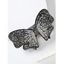 Butterfly Pattern Rhinestones Trendy Hair Clips - multicolor A 