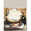 Tapisserie Murale à Imprimé Château et Chauve-Souris pour Halloween - multicolor B 150*100CM