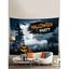 Tapisserie Murale à Imprimé Slogan et Château pour Halloween - multicolor A 150*100CM
