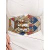 Ceinture Bouclée Coloré avec Rivet - multicolor A 1PC