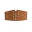 Ceinture Elastique Chaîne Décorée de Rivet - café 