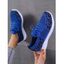 Leopard Pattern Breathable Slip On Flat Sport Shoes - Jaune EU 40