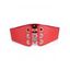 Ceinture Corset Large Décoré de Œillets et D'Œillets - Rouge 1PC