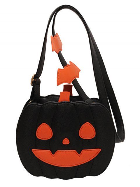 Funny Pumpkin Shape Halloween Shoulder Crossbody Bag