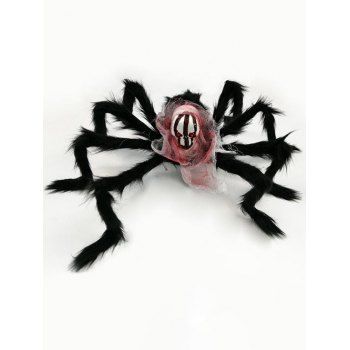 

Halloween Realistic Big Plush Spider Toy, Multicolor a