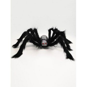 

Halloween Realistic Plush Big Spider Toy, Silver