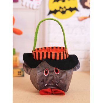 

Funny Halloween Cosplay Bucket Candy Bag, Multicolor a