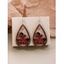 Boucles D'Oreilles Pendantes D'Halloween en Forme de Goutte D'Eau Citrouille Amusante - multicolor 