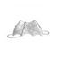 Sac à Bandoulière D'Halloween Motif de Chauve-Souris en Forme de Toile D'Araignée - Argent 