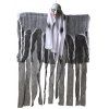 Tête de Décoration en Gaze pour Halloween à Suspendre Motif Crâne - multicolor B 