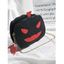Sac à Bandoulière D'Halloween en Forme de Citrouille avec Chaîne - Noir 