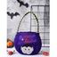Sac de Bonbons D'Halloween avec Volume Amusant - Pourpre 