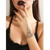 Bracelet Elégant D'Halloween Chaîne Liée - Argent 