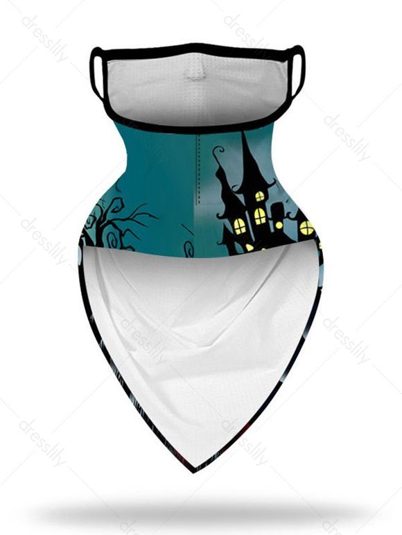 Masque pour Visage D'Halloween Protection Solaire - multicolor A 