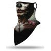Masque Triangulaire 3D pour Visage D'Halloween à Suspendre - multicolor A 