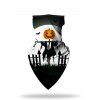 Masque pour Visage D'Halloween Protection Solaire - Noir 