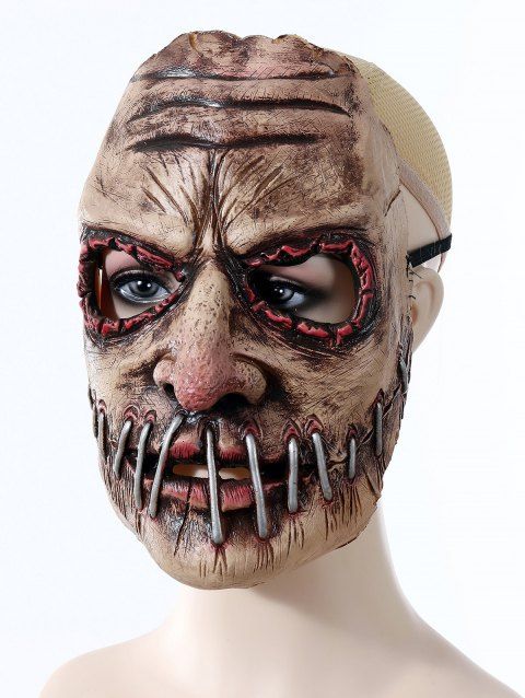 Masque Accessoire de Visage D'Horreur pour Halloween