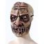 Masque Accessoire de Visage D'Horreur pour Halloween - multicolor A 