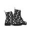 Halloween Cartoon Ghost Print Lace Up Colorblock Boots - Noir EU 43