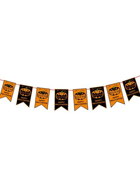 Outdoor Halloween Decoration Party Backdrop Hanging Pull Flag