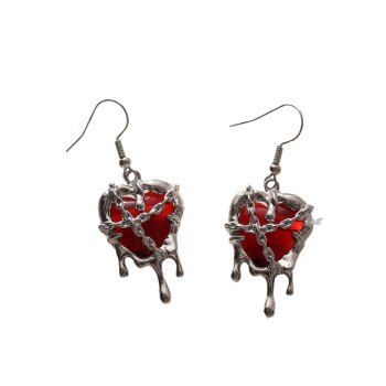 Halloween Heart Shape Drop Earrings