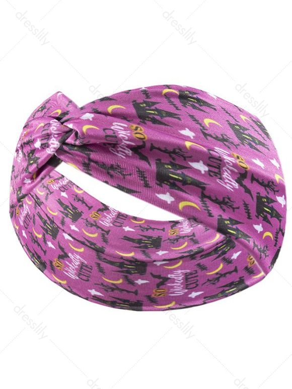 Bandeau D'Halloween Tordu Imprimé Partout - Concorde 